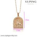 C201051-32079-Xuping Einfaches Design Gold Schmuck Anhänger